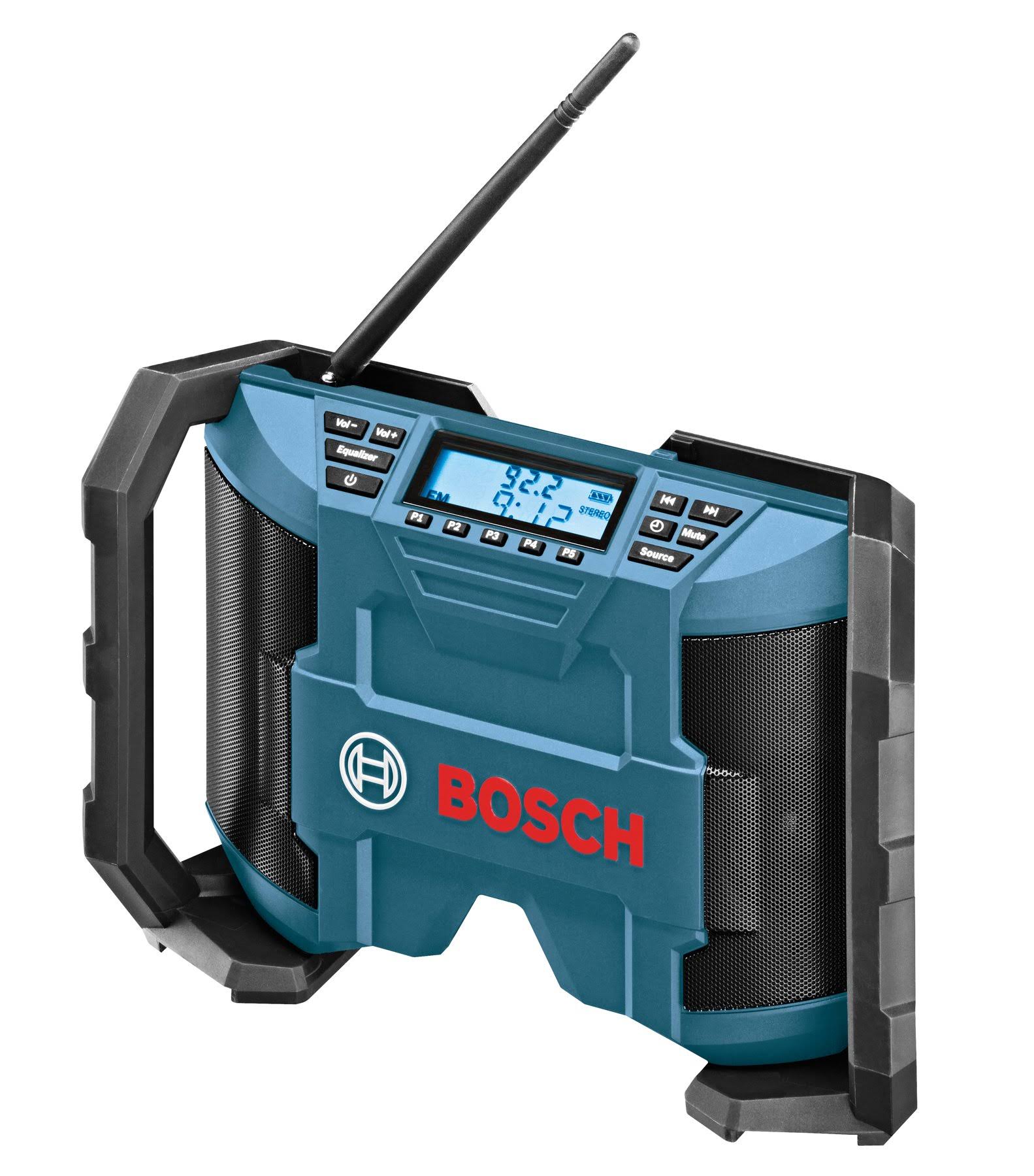 Bosch 12 Volt Lithium-Ion Cordless Compact Jobsite Radio PB120