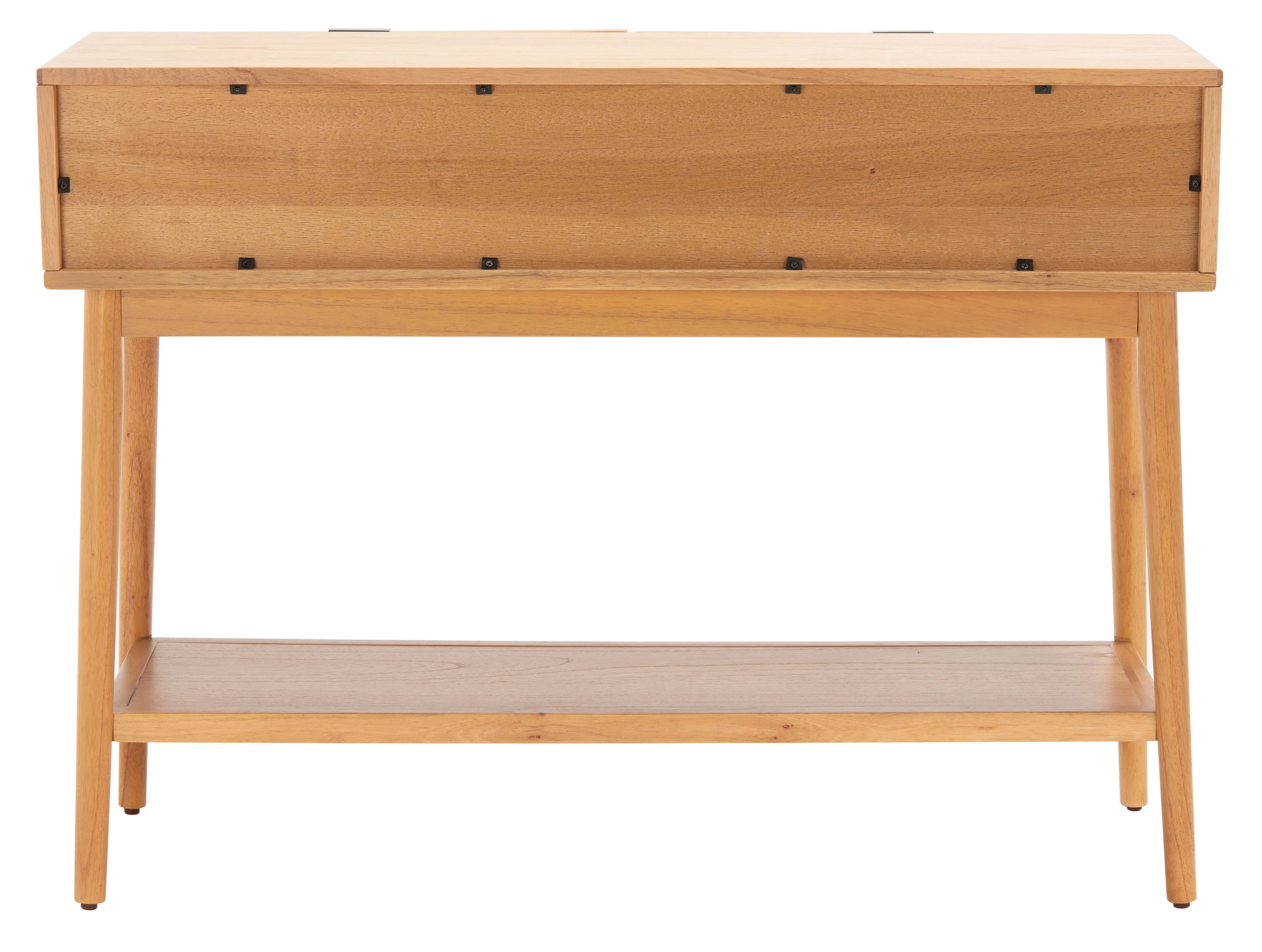 SAFAVIEH Baisley Amish Natural Wood Console Table with Drawer (42 in. W x 14 in. D x 31 in. H)