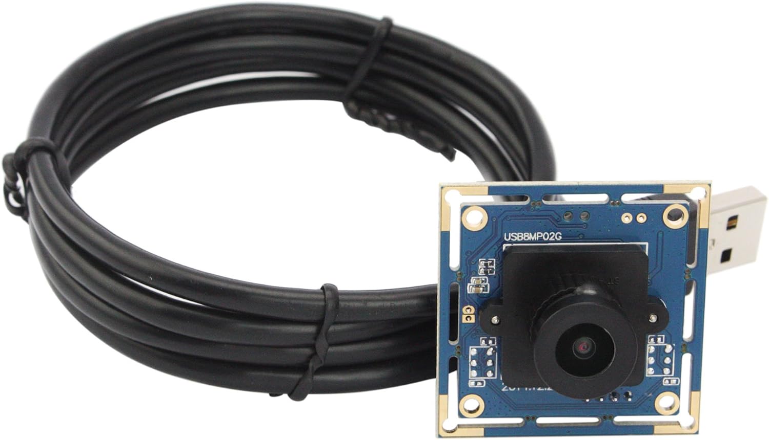 ELP 170degree fisheye Lens 8MP Camera Module with USB Port for HD high Resolution Video Image View