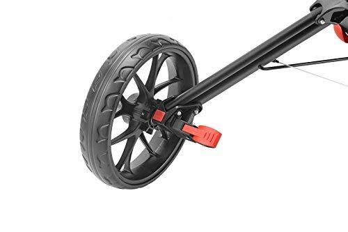 CaddyTek CaddyLite 15.3 V2 Golf Push Cart, Black