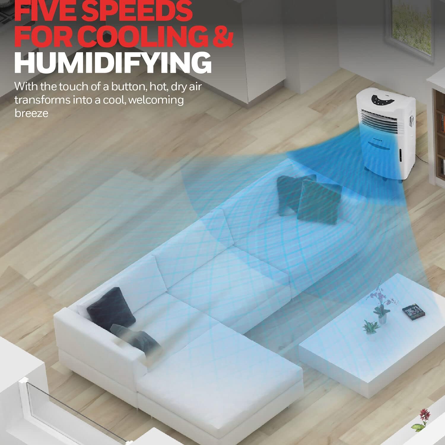 Honeywell CL201AEWW Environmental Appliance, White