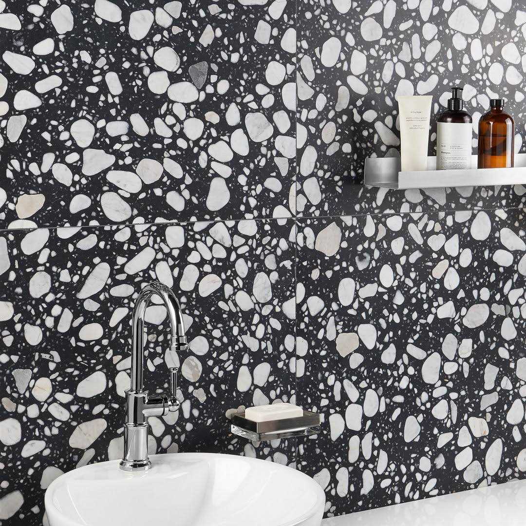 Terra Italia 23.62 in. x 23.62 in. Honed Terrazzo Floor and Wall Tile Ivy Hill Tile - Shop Hardware Tools Online Store
