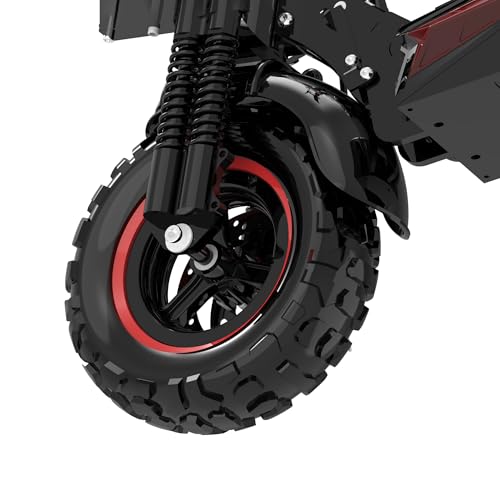 Electric Scooter Adults, 48V 18AH/21AH Battery, 1200W Motor, 35 Mph Top Speed W/ 35 Miles Max Range, 11" Off Road Vacuum Wide Tire, Foldable E Scooter with Seat, Dual Suspension