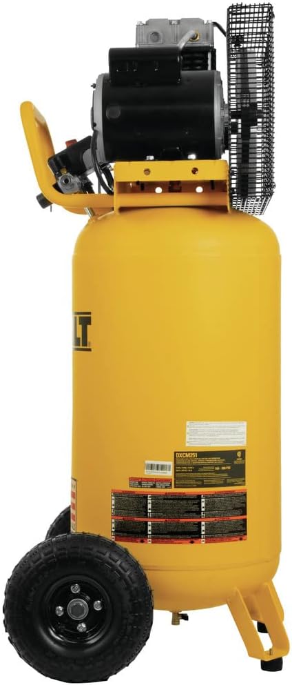 Dewalt DXCM251 25 Gallon 200 PSI Portable Vertical Electric Air Compressor
