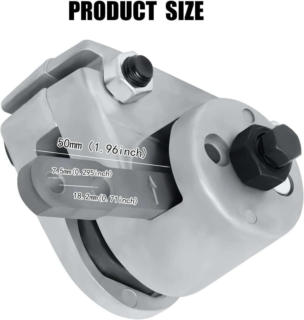 Mechanical Brake Caliper Go Kart Kit with Bracket Rotor for Manco 9598 9597 Yerf-Dog ASW Bristers Airheart MB-1 Predator 212cc 196cc 6.5hp GX160 Go Kart Disc Brakes Go Kart Brake Kit Pack of 2