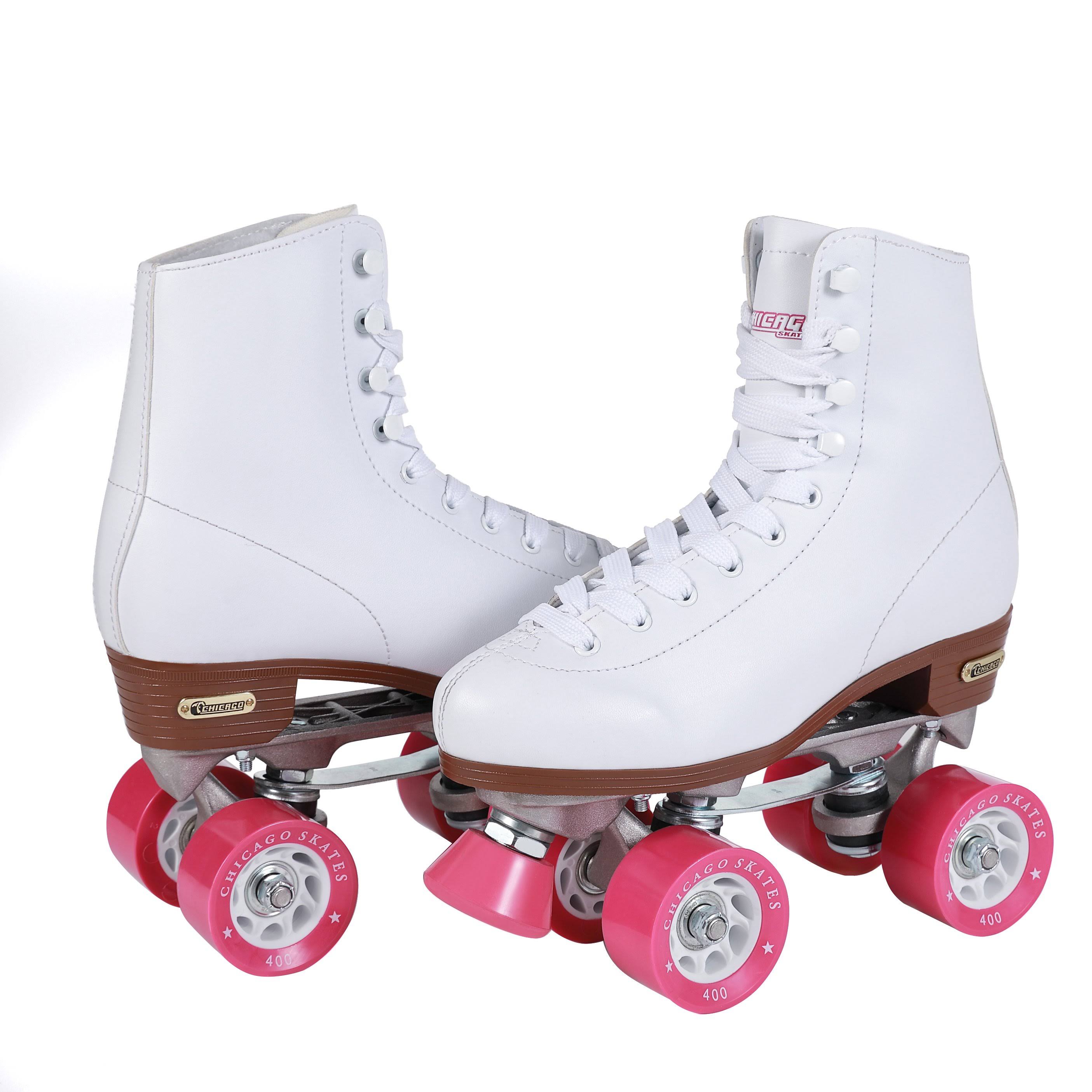 Chicago Skates Rink Roller Skates - Women, White, 10