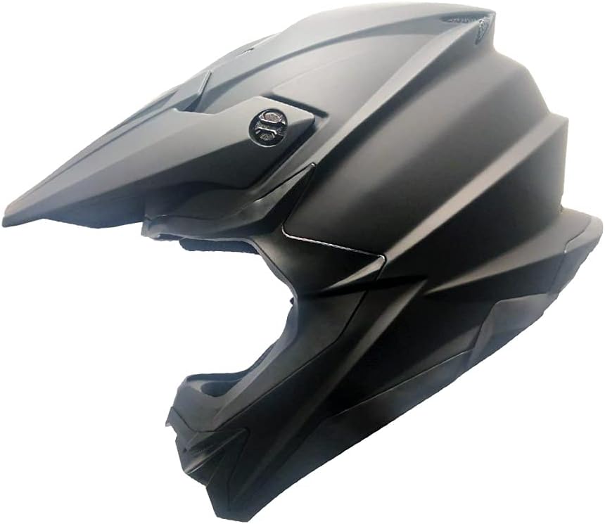 1Storm Motocross Adult Helmet Downhill Mountain Bike Helmet BMX MX ATV Dirt Bike Storm Style HF803 Pack of 2