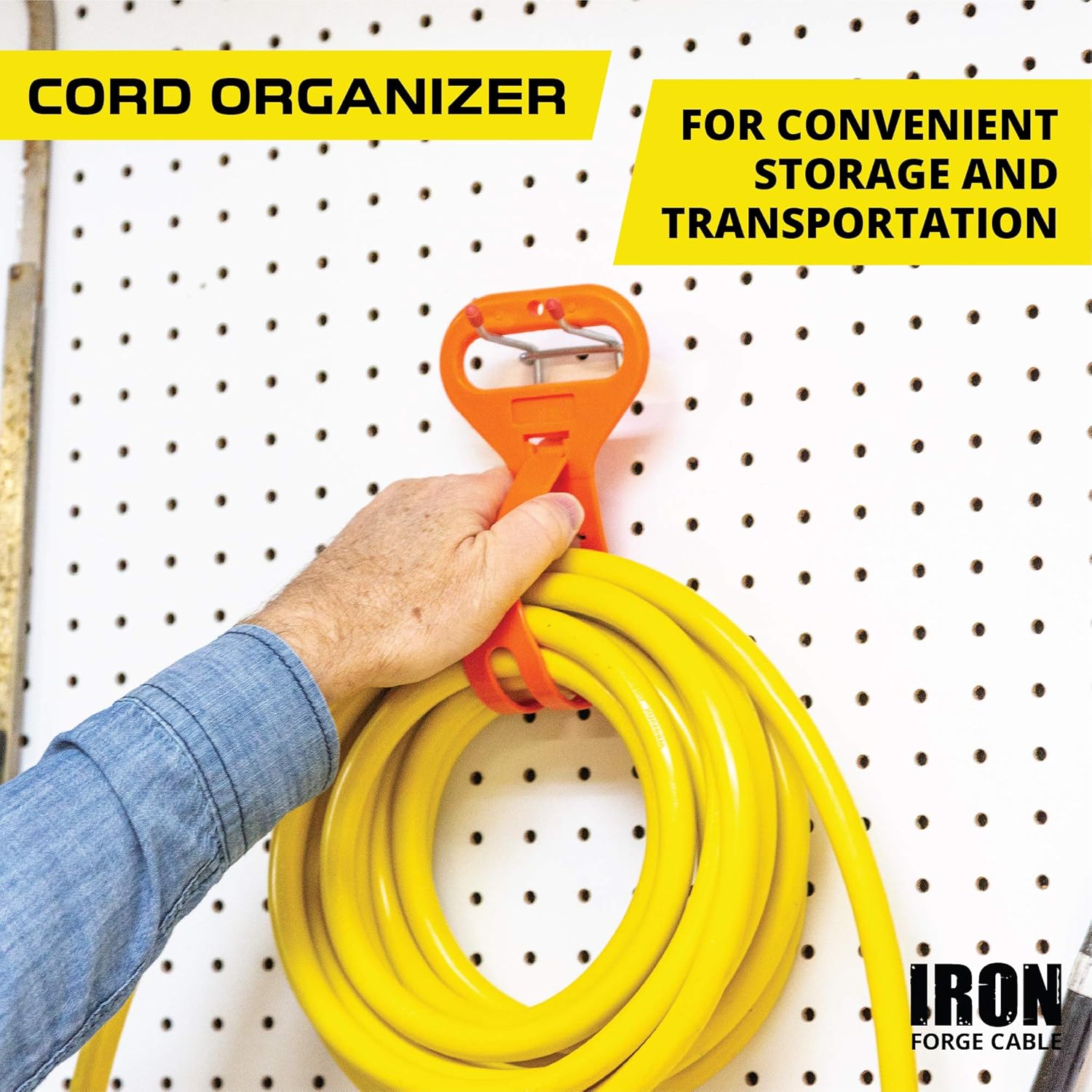30 Amp Generator Cord - L14-30 40 Ft Generator Power Cable with Organizer 10/4 SJTW, 125/250v, 7500 Watt