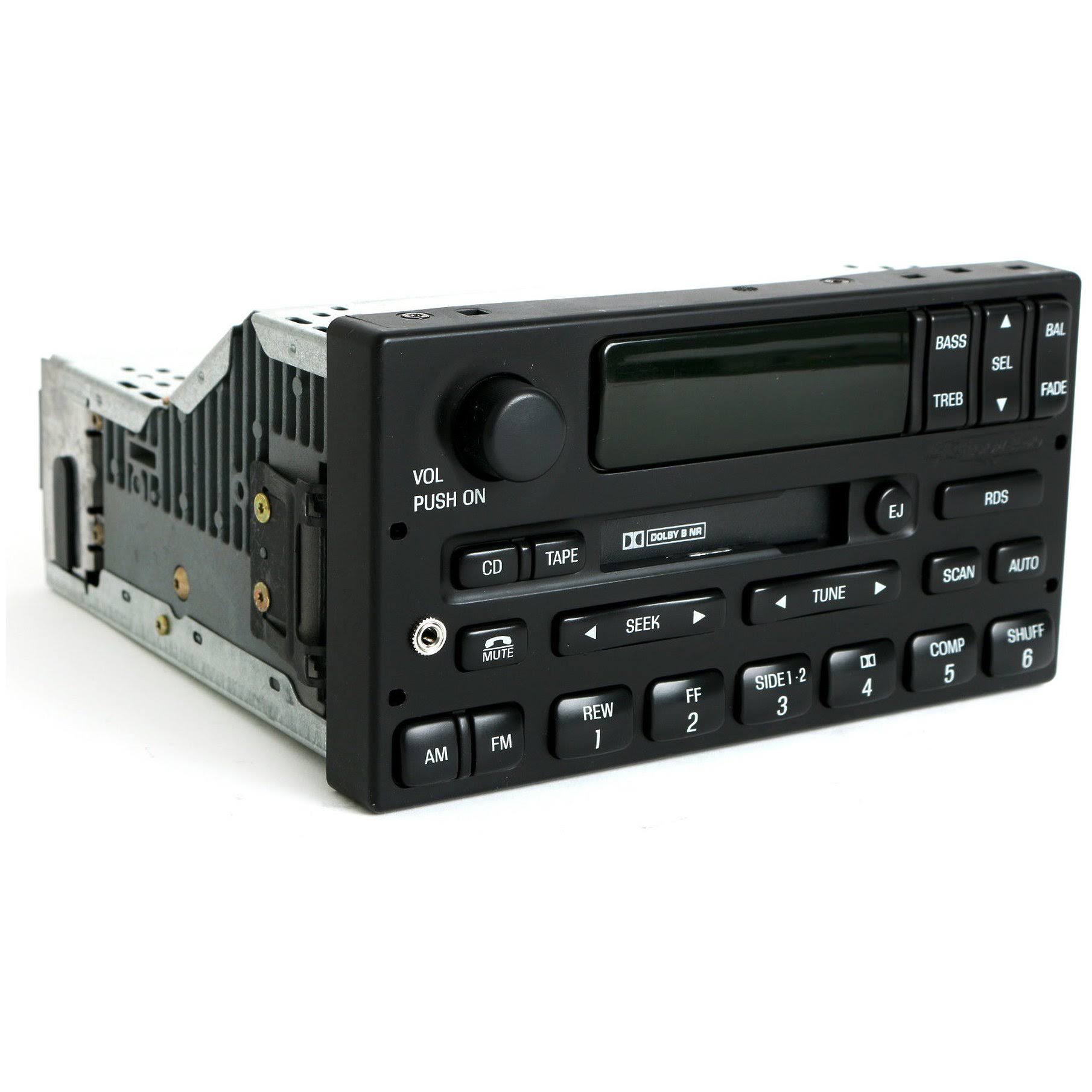 Ford Expedition 2000-02 Radio Am FM Cassette CD CTRL W AUX Input YL1F-18C870-EB