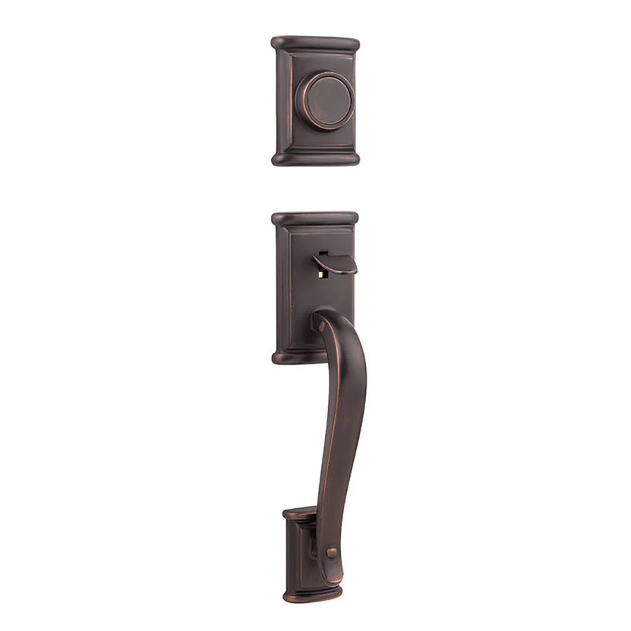 Kwikset 802ADH-LIP Signature Series Ashfield Dummy Handleset - Venetian Bronze