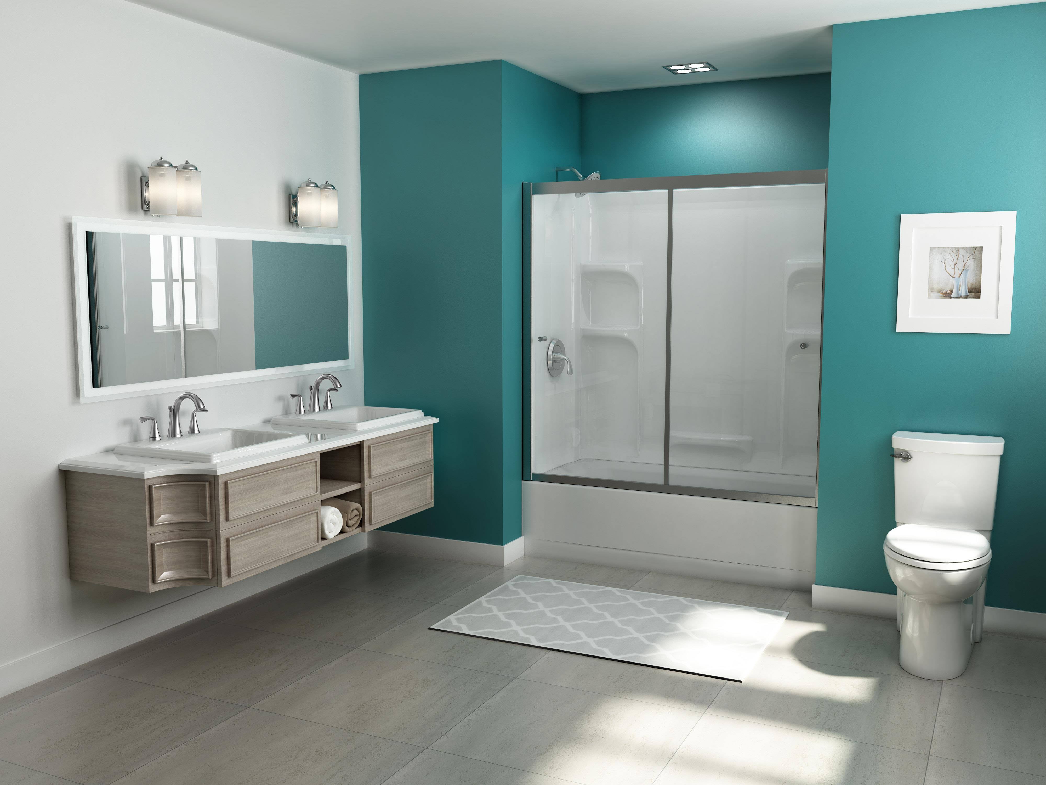 American Standard Fluent Pressure Balance Shower TRIM; Oil Rubbed Bronze