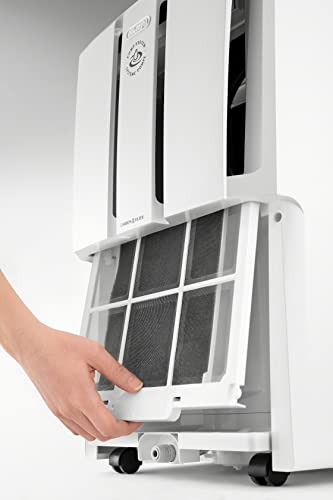 De'Longhi Dehumidifier with Pump, White