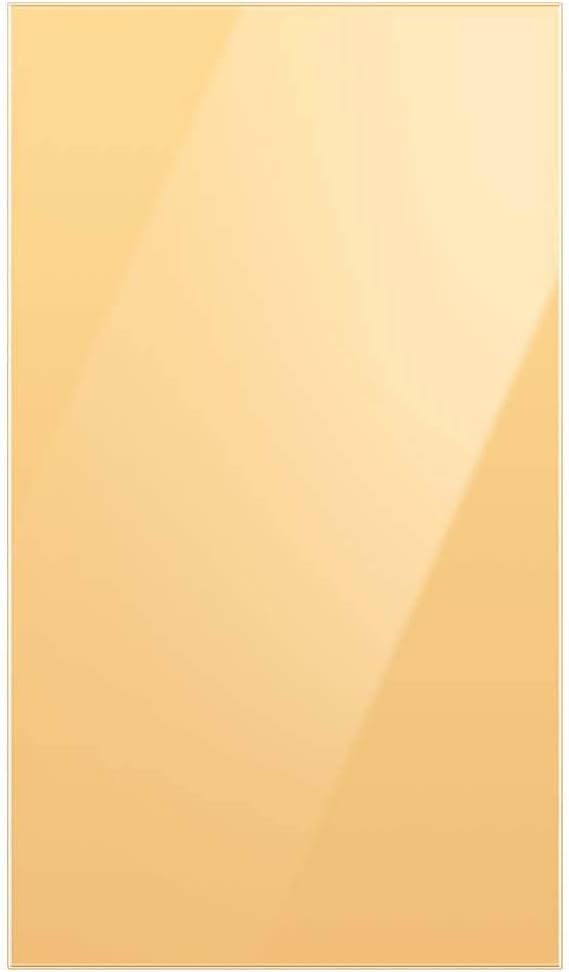 SAMSUNG RAF18DBBC0 Bespoke 4-Door Flex Refrigerator Panel - Bottom Panel - Sunrise Yellow Glass