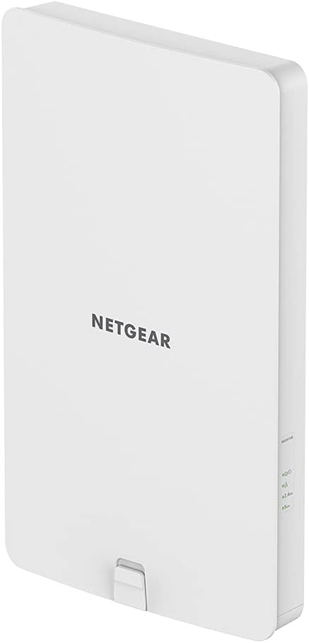 NETGEAR Wireless Access Point (WAX610) - WiFi 6 Dual-Band AX1800 Speed | Up to 200 Client Devices | 1 x 2.5G Ethernet LAN Port | 802.11ax | Insight Remote Management | PoE+ or Optional Power Adapter
