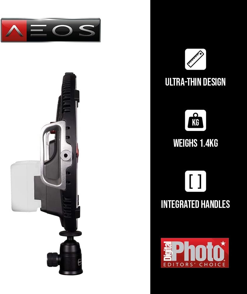 Rotolight AEOS, Bi-Color Continuous Location LED Light & High-Speed Sync Flash (HSS)