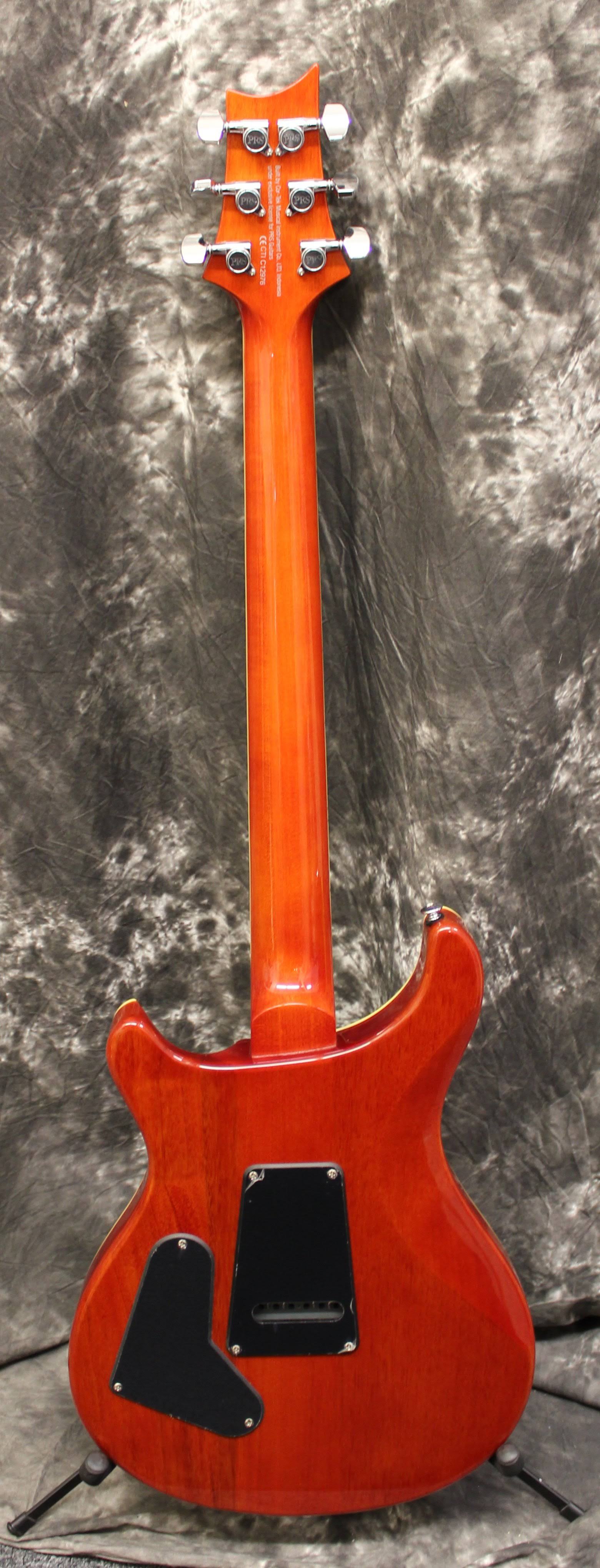 PRS SE Custom 24 Burled Ash - Vintage Sunburst