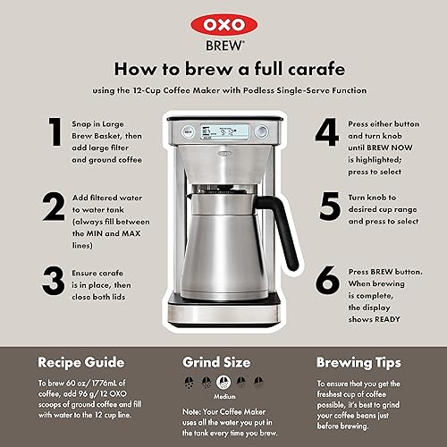 OXO Brew 12-Cup Coffee Maker