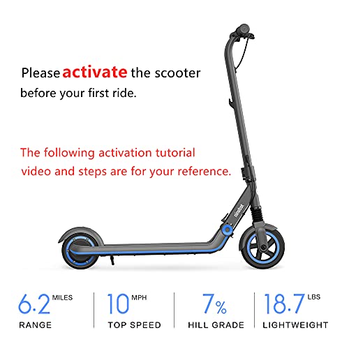 Segway Ninebot eKickScooter - Electric Scooter for Kids 6-14, w/t Adjustable Handlebar Height (Only C2 Pro) for Riders up to 132 lbs, Includes New Cruise Mode, UL-2272 Certified