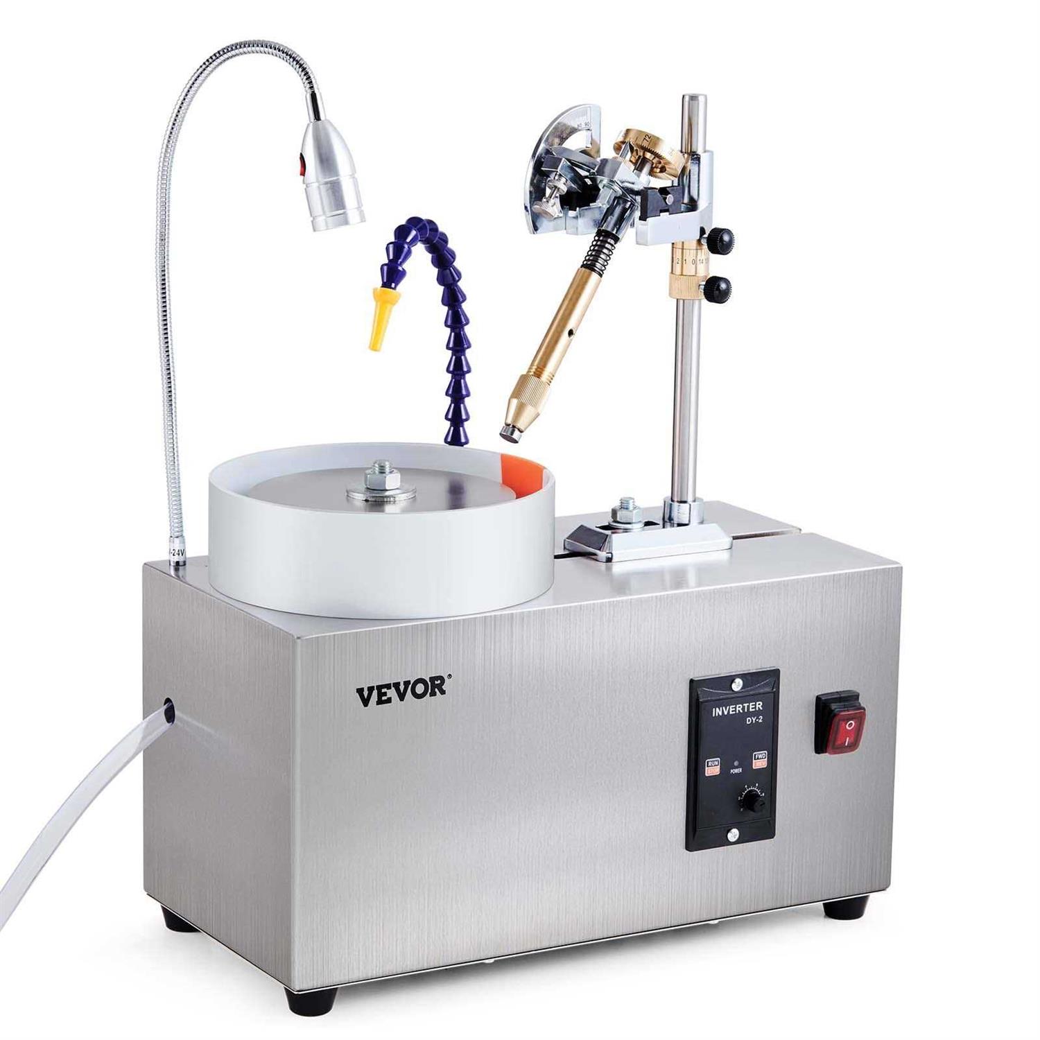 VEVOR Gem Faceting Machine 180W Jade Grinding Polishing 2980RPM Rock Polisher - Shop Hardware Tools Online Store