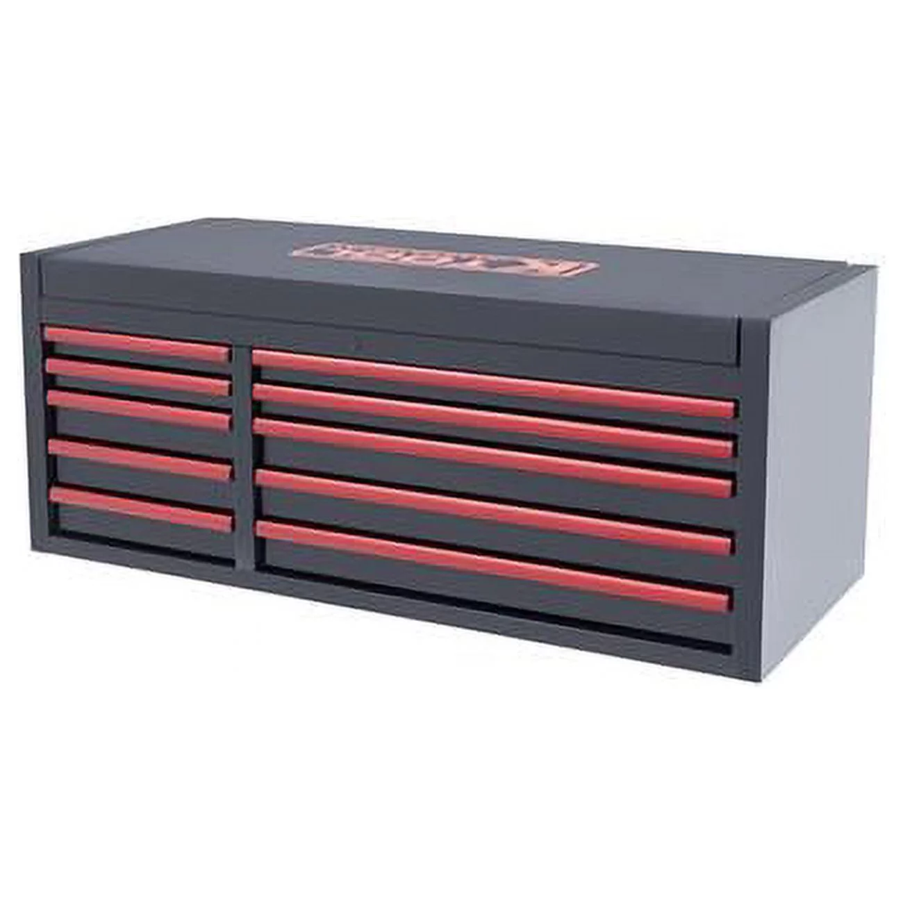 K Tool International KTI75134 55 in. 500 lbs Premium 10 Drawer Double Bay Tool Box, Matte Black - Curated Treasures Market
