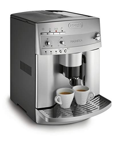 De'Longhi Magnifica Evo Automatic Espresso & Coffee Machine with Auto Milk Frother, Built-in Grinder & Auto-Clean Function - For Latte, Cappuccino, Americano, Iced Coffee, ECAM29084SB , Silver