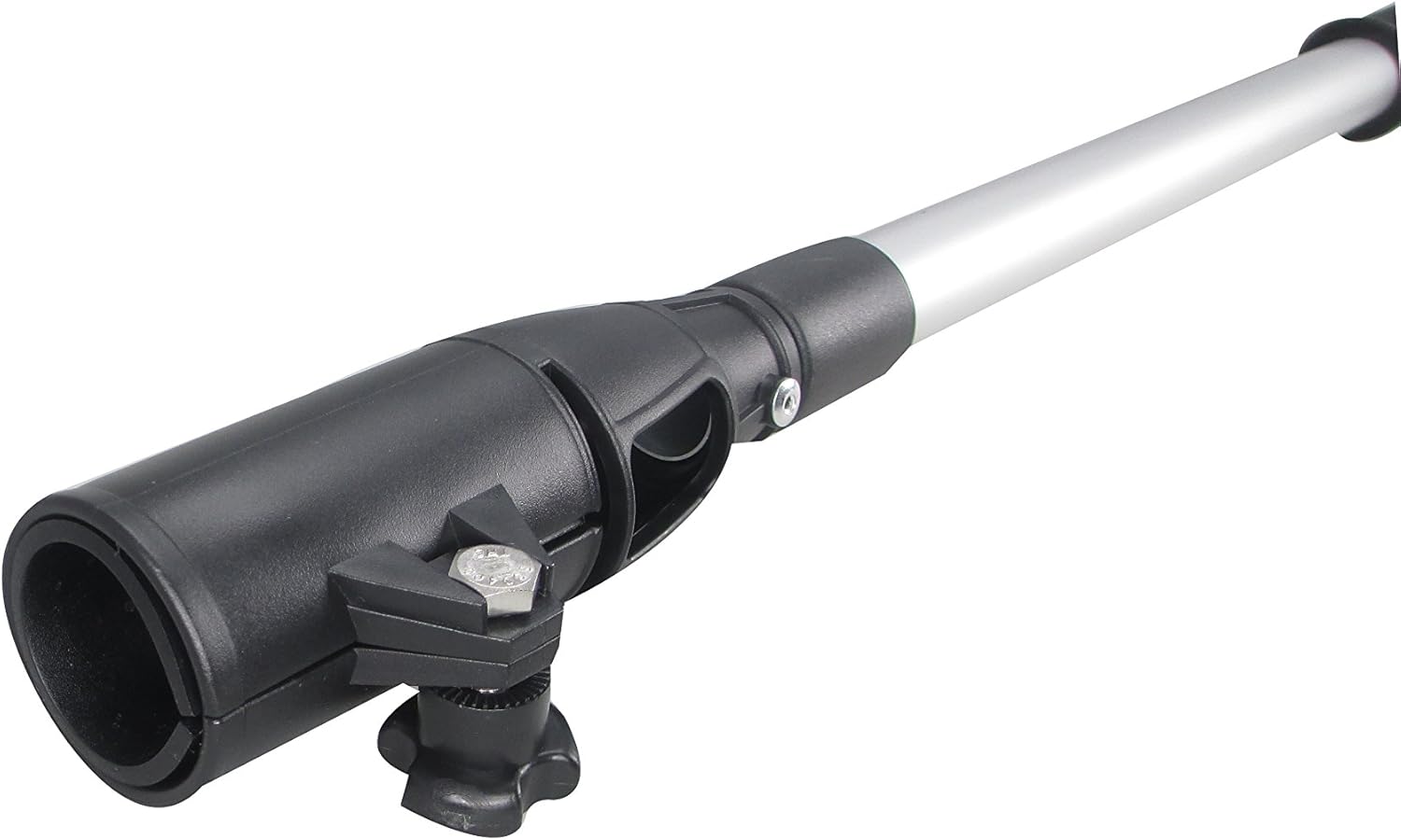 Pactrade Marine Boat Trolling Motor Telescopic Extension Handle Anodized Aluminum 24'' - 40'' Pack of 2