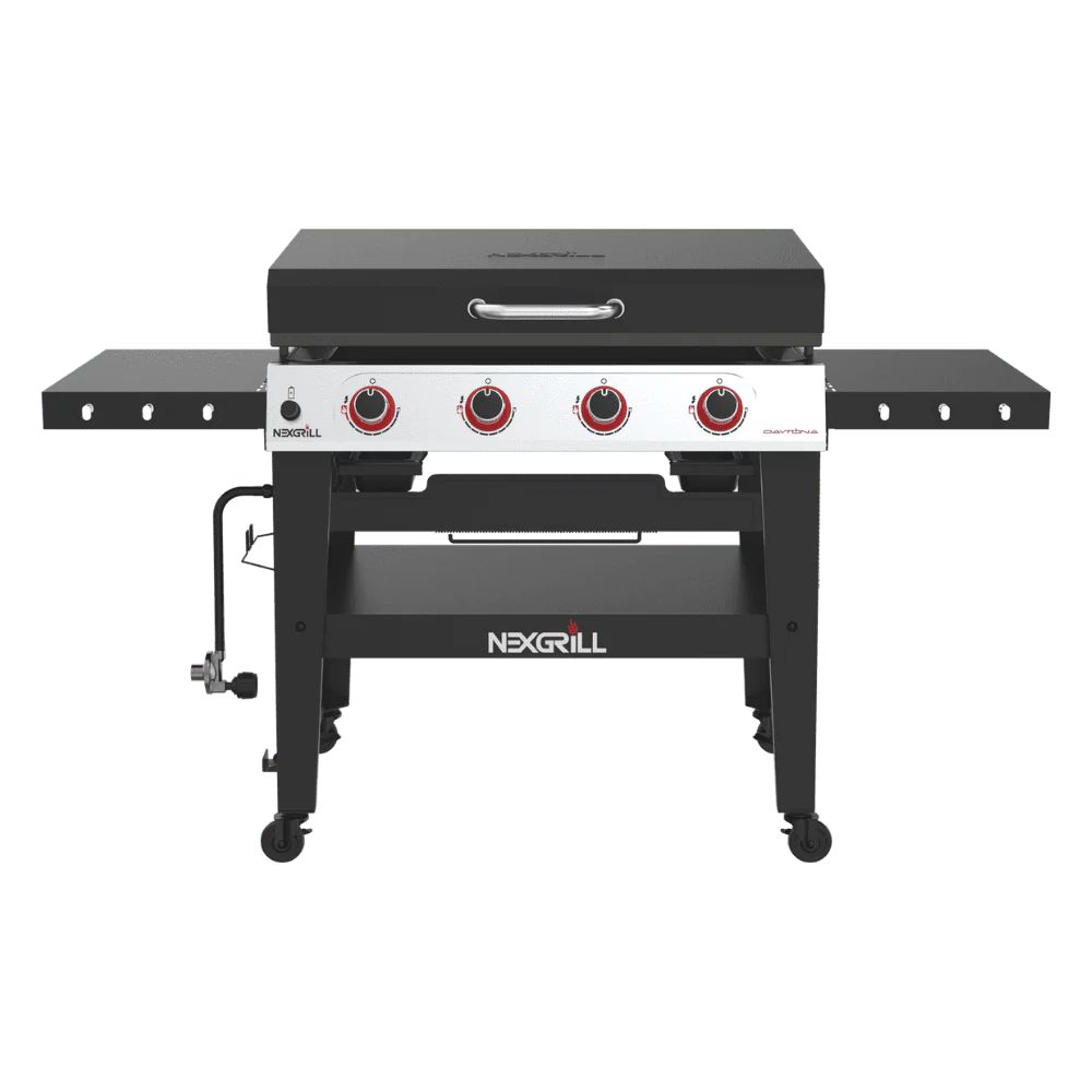 Nexgrill Daytona 3-Burner Propane Gas Griddle w/ Side Tables