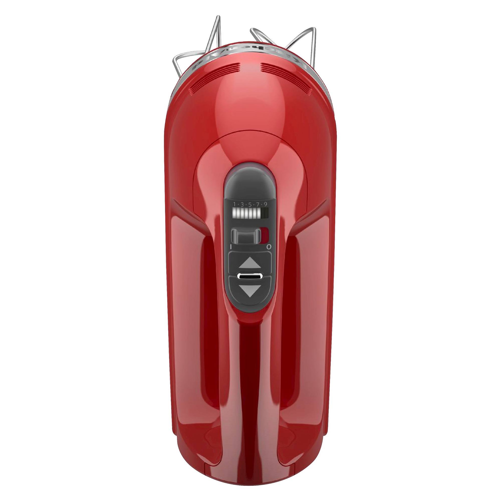 KitchenAid 9 Speed Hand Mixer - Empire Red