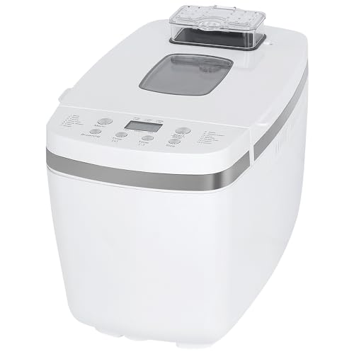 Patioer Bread Maker Machine, 3 LB Automatic Breadmaker with Gluten Free Setting, Dual Paddle, Digital Programmable, 3 Crust Colors, 3 Loaf Sizes