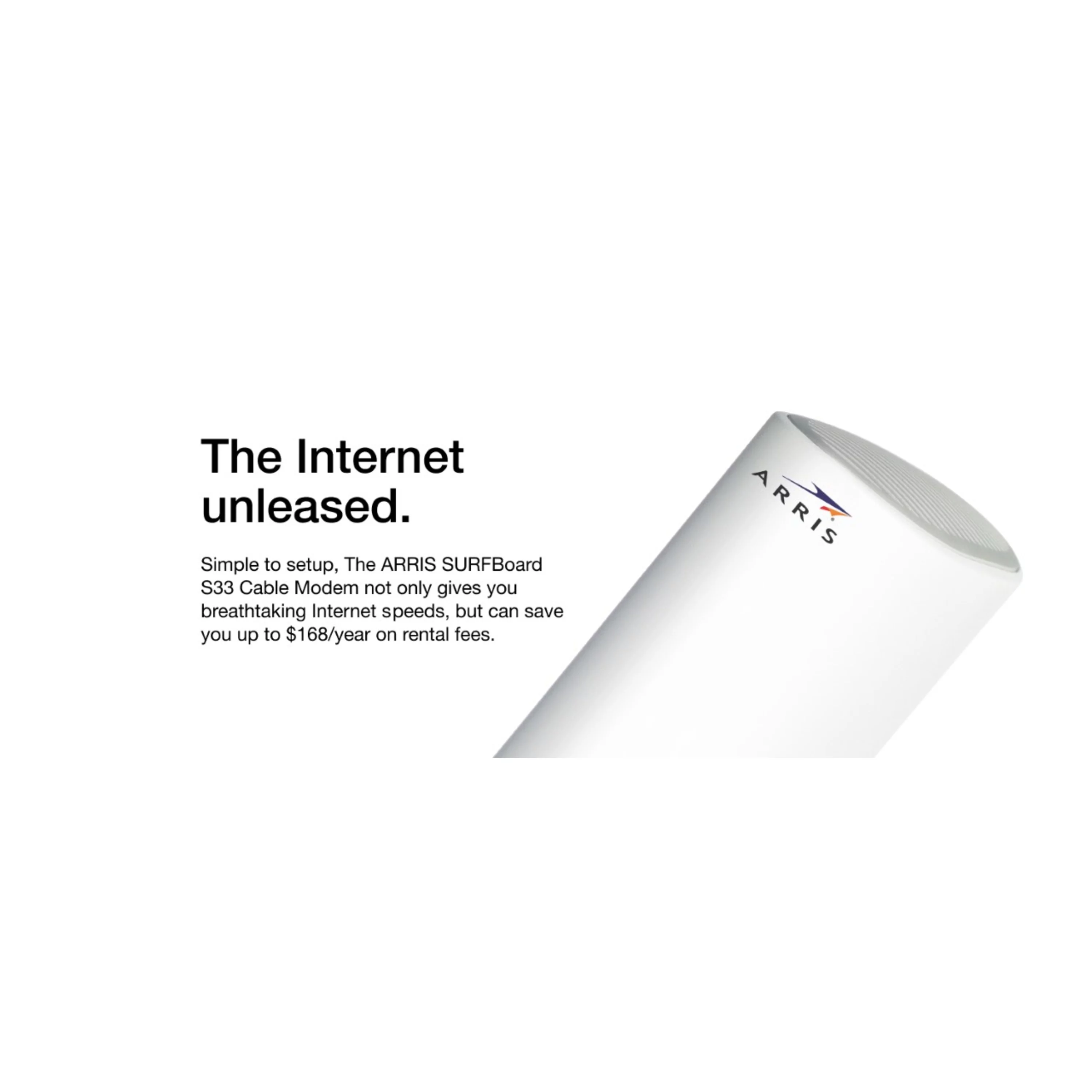 ARRIS Surfboard DOCSIS 3.1 Multi-Gigabit Cable Modem with 2.5 Gbps Ethernet Port, Approved for Cox, Xfinity, Spectrum and Others, Wireless Technology - New Condition