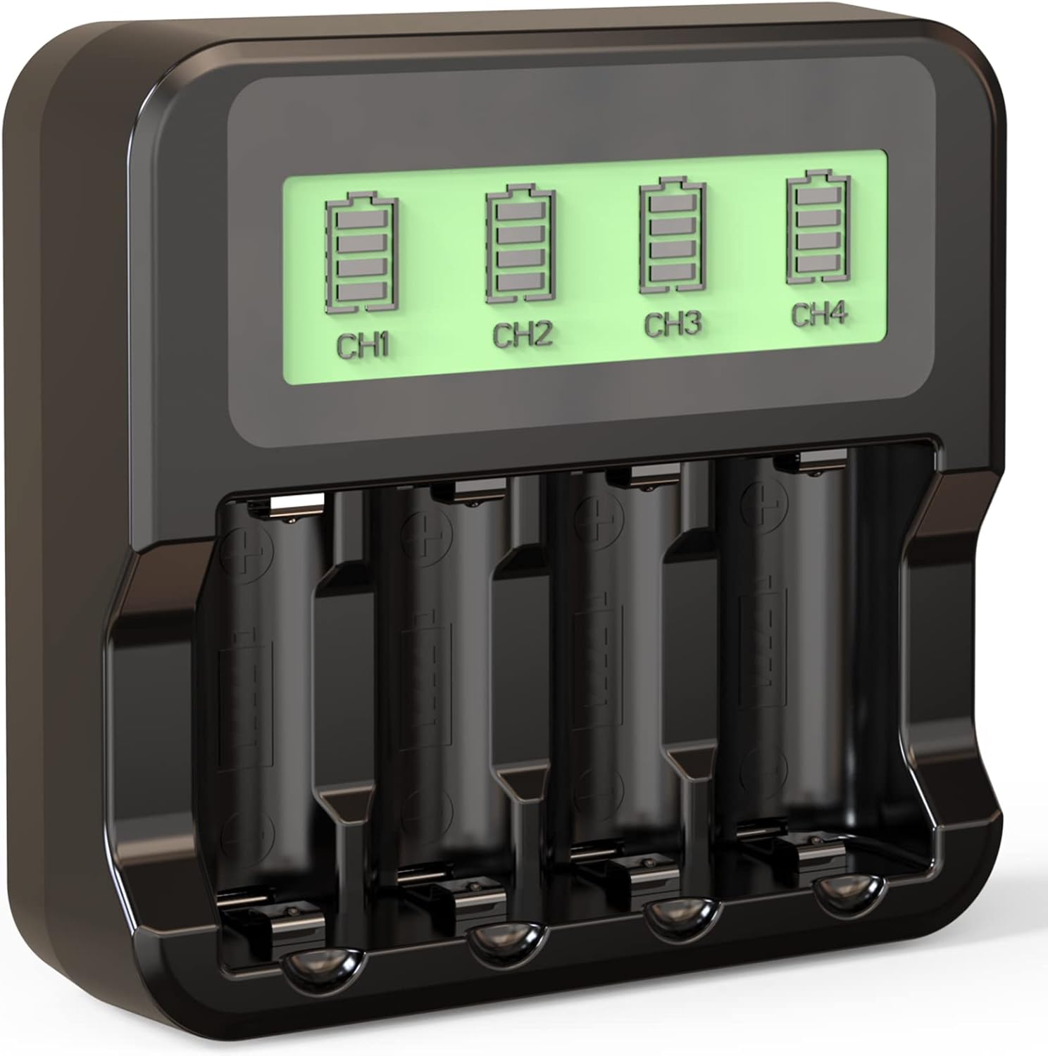 CR123A Rechargeable Batteries Arlo Charger, Yofraro 3.7V Lithium ion Battery Charger for CR123A Arlo Rechargeable Camera Batteries