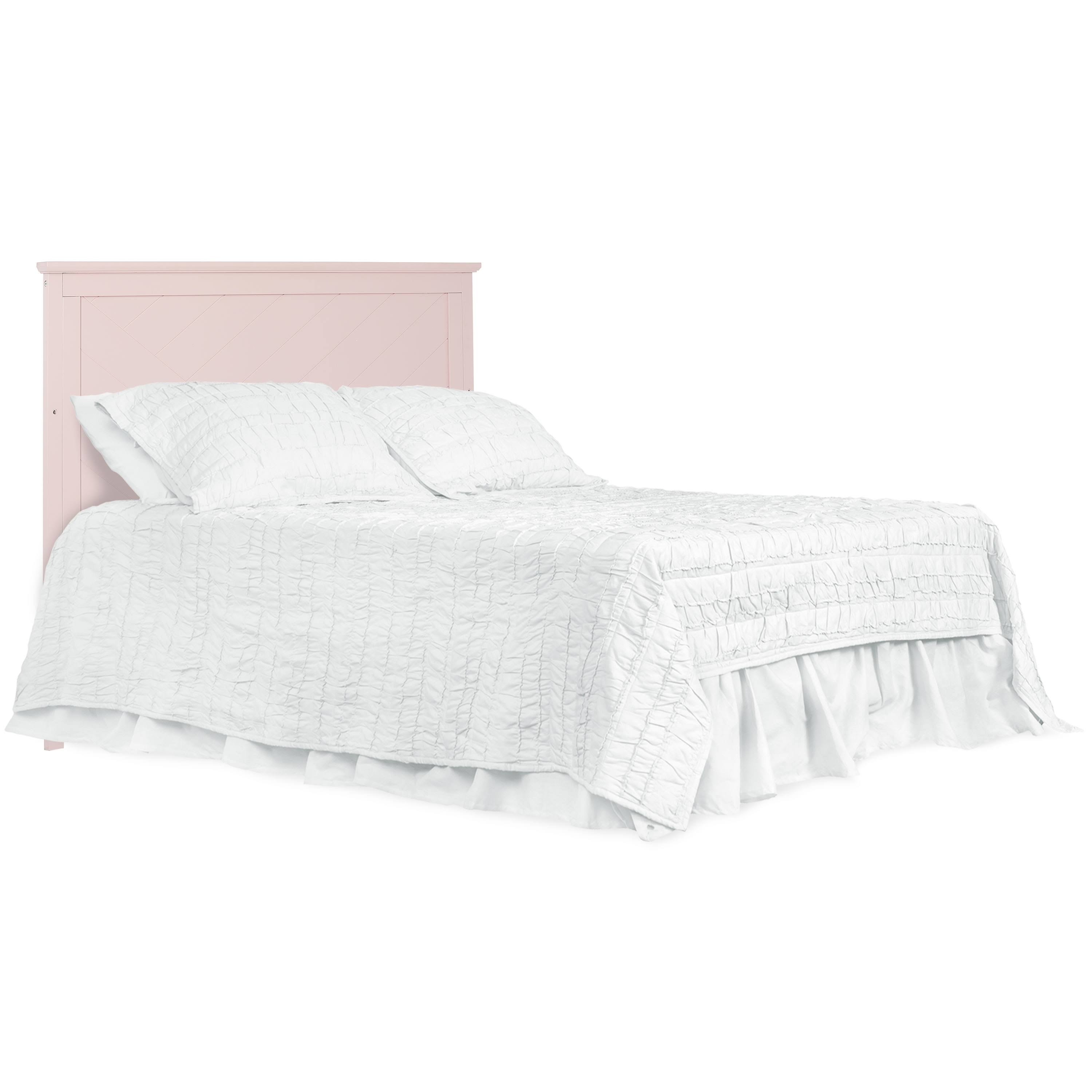 Dream on Me Skyline 5 in 1 Convertible Crib - Blush Pink