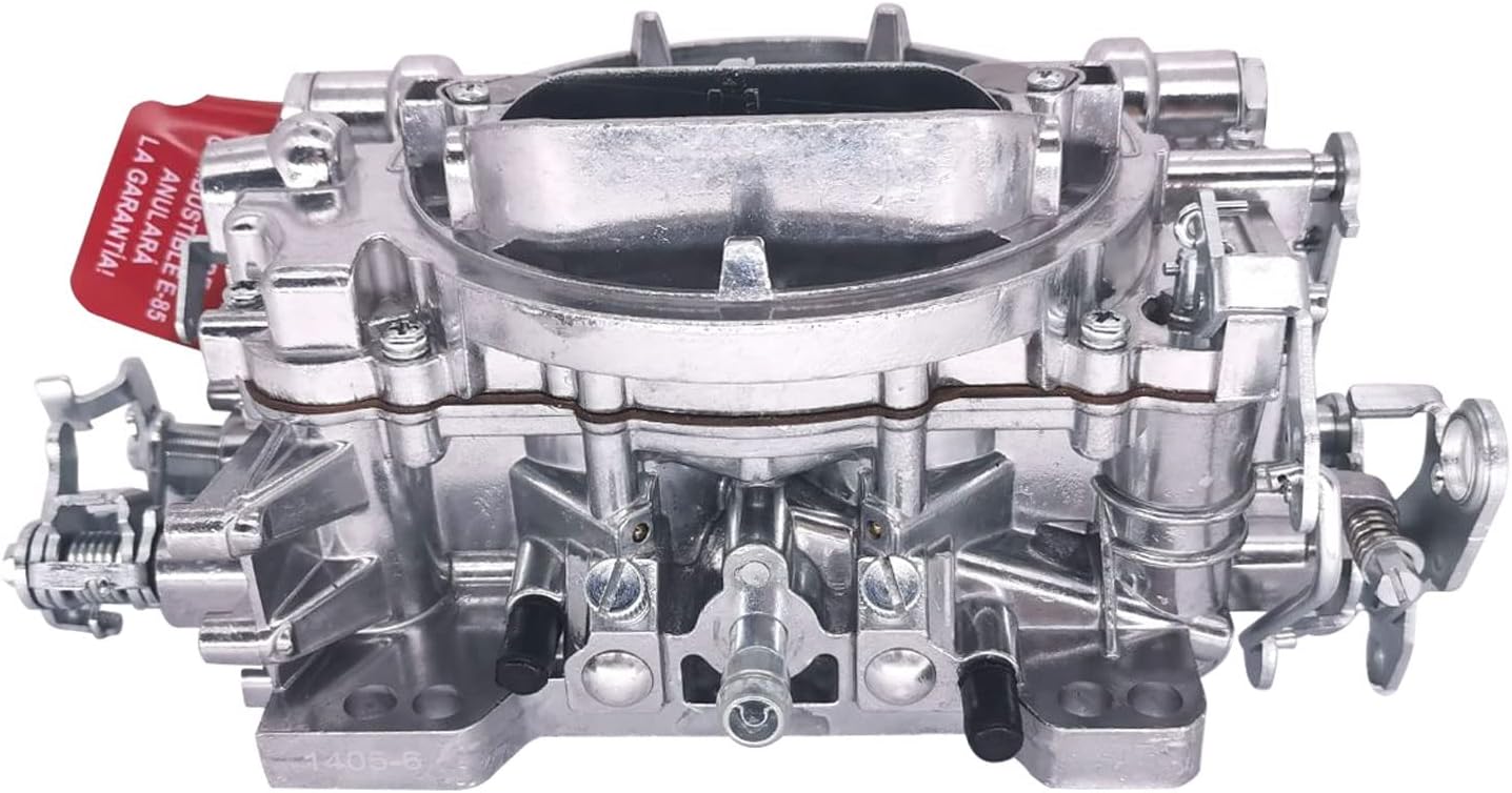 1405 Carburetor Replacement for Performer 600 CFM 4 Barrel Square Bore Performance Carburetor with Air Value Secondary Manual Electric Choke No EGR (1405)
