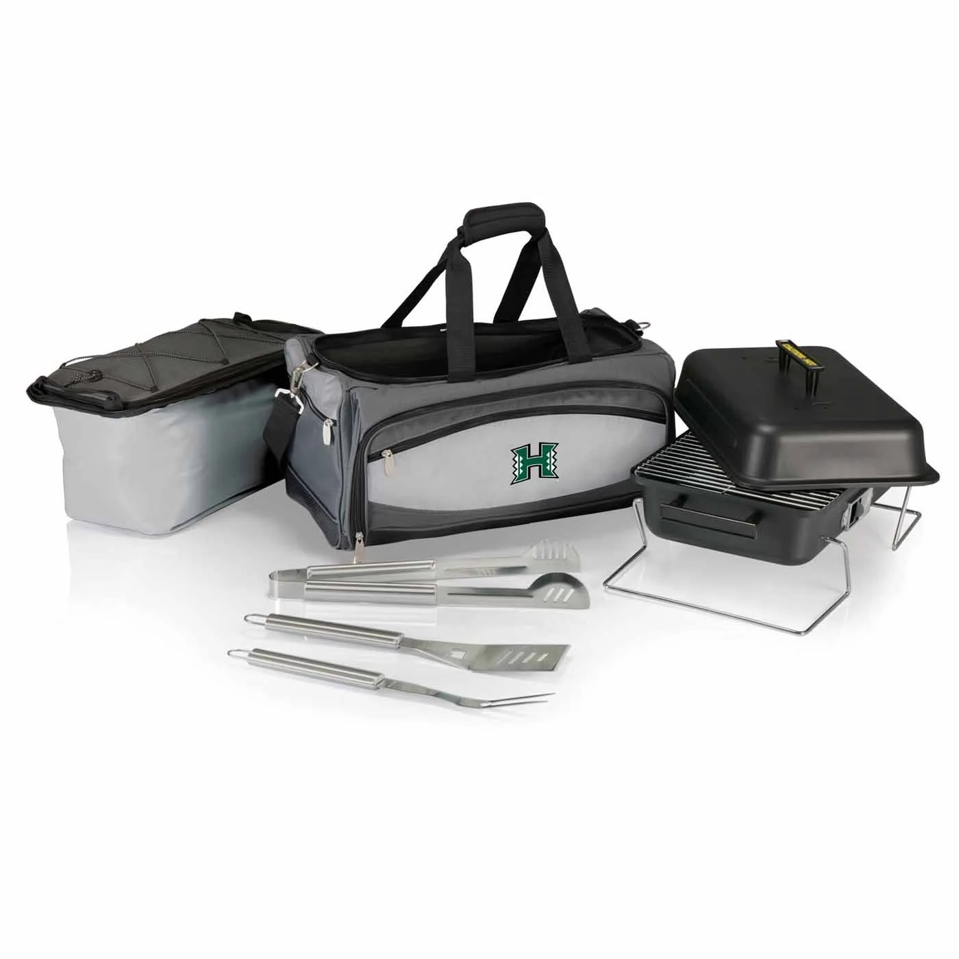 Hawaii Warriors Buccaneer Charcoal Grill and Cooler