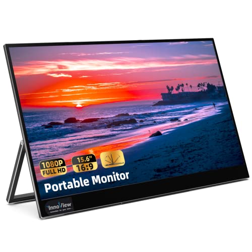 InnoView 18.5 inch Portable Monitor 100HZ 120% sRGB 1080P Portable Laptop Monitor