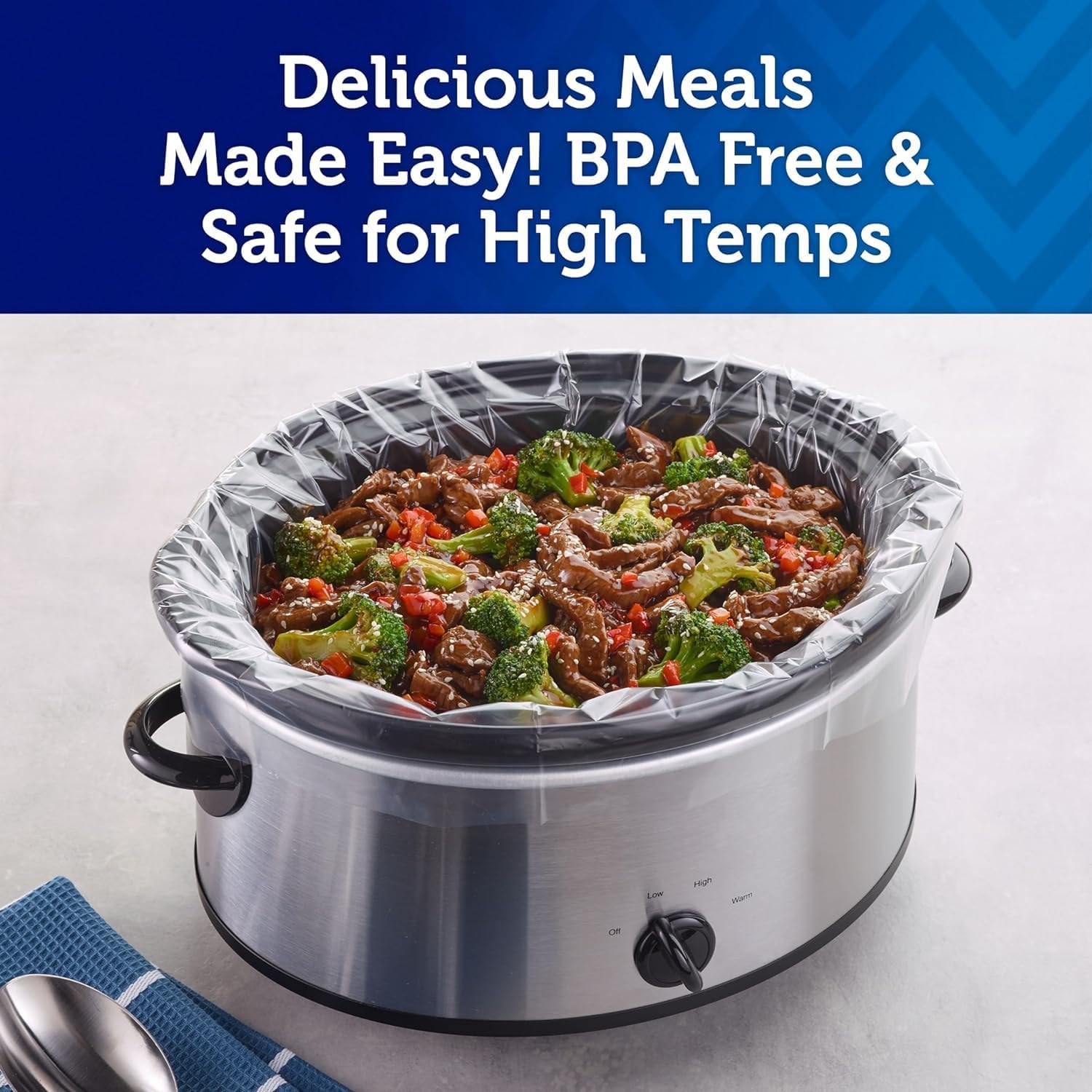 Ninja MC1001 Foodi PossibleCooker PRO 8.5 Quart Multi-Cooker, with 8-in-1 Slow Cooker Dutch Oven, Steamer, Nonstick, Oven Safe Pot to 500°F & Reynolds Kitchens Slow Cooker Liners!