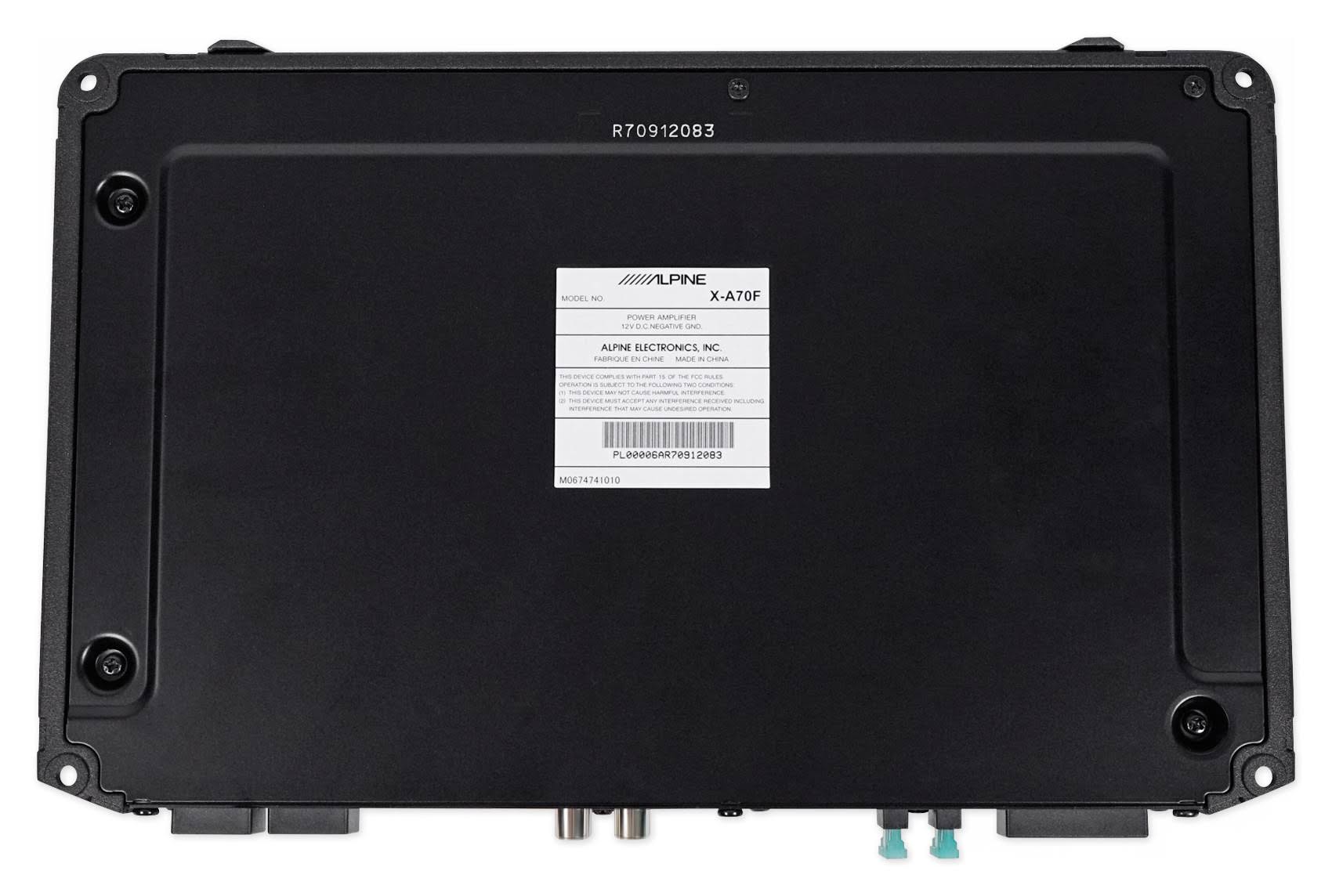 Alpine X-Series X-A70F Class D 4-Channel Car Amplifier - 1400W