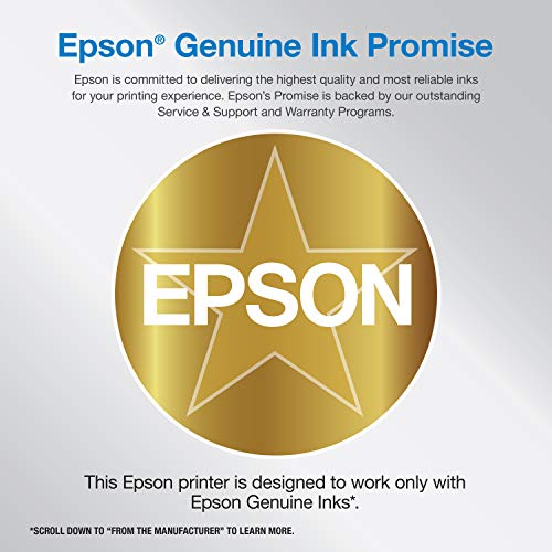 Epson EcoTank ET-2850 Wireless Color All-in-One Cartridge-Free Supertank Printer with Scan, Copy and Auto 2-sided Printing - White (Renewed)