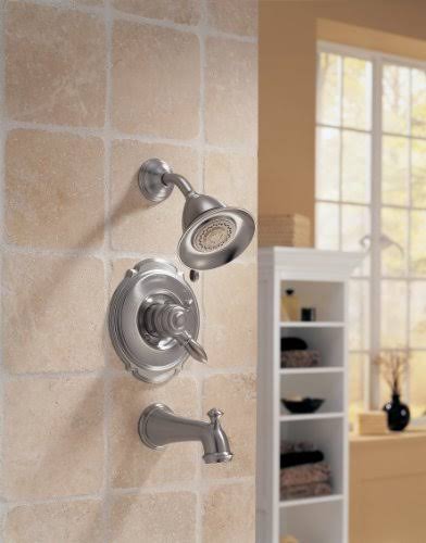 Delta T17455-SS Victorian Monitor 17 Series Tub and Shower Trim Stainless