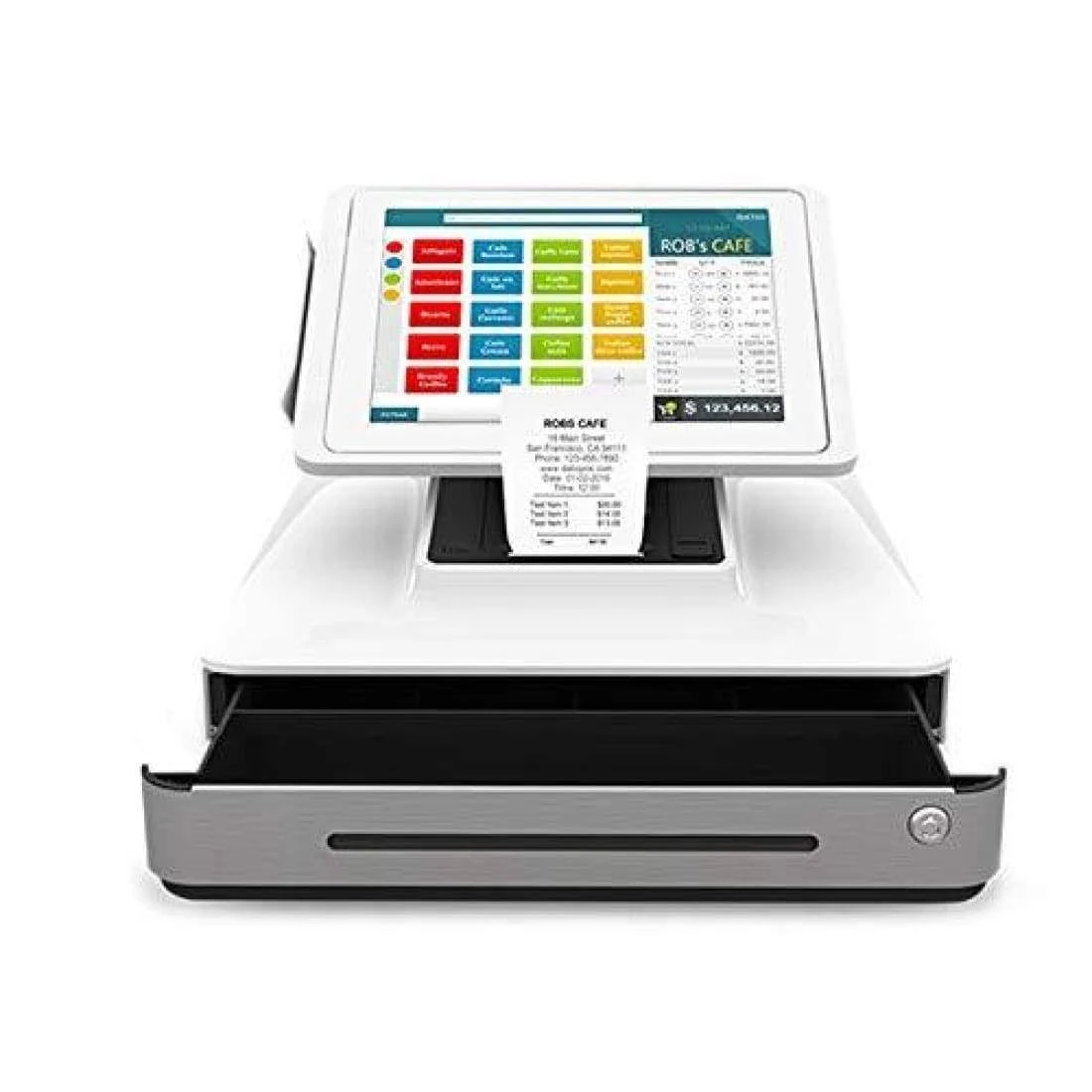 Datio POS Point of Sale Base Station and Cash Register for iPad with Point of Sale (POS) Software