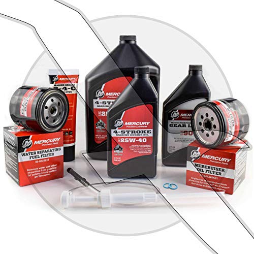 Mercruiser Engine Oil Change and Sterndrive Gear Lube Maintenance Kit…