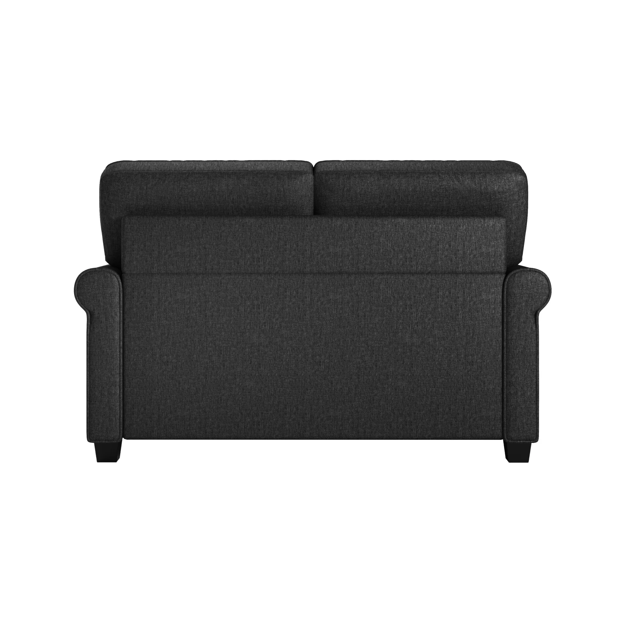 Mainstays Tatum Twin Sleeper Loveseat, Black