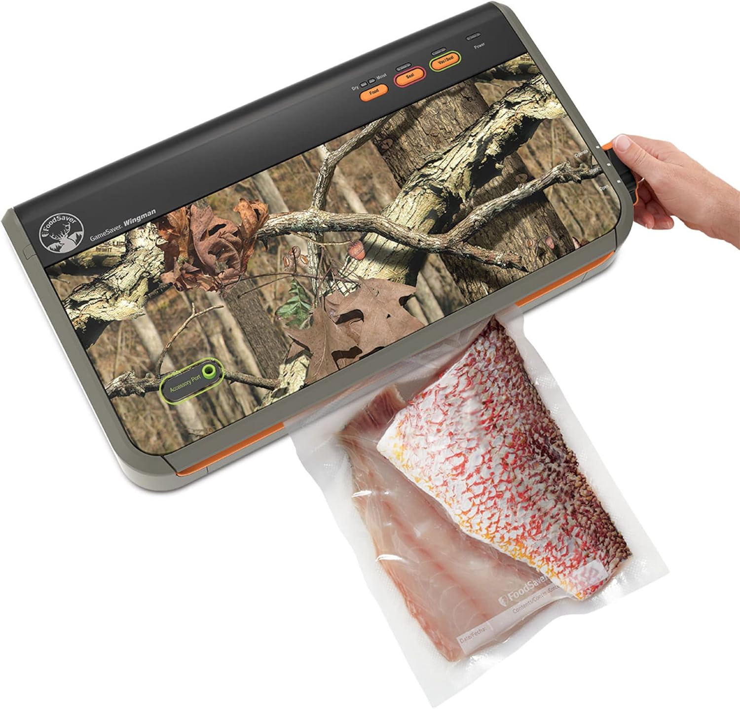 FoodSaver GameSaver Wingman Plus Vacuum Sealer, Camo