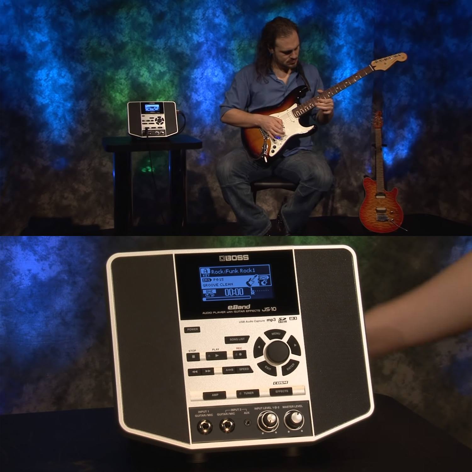 Boss JS-10 eBand Audio Player with Guitar Effects