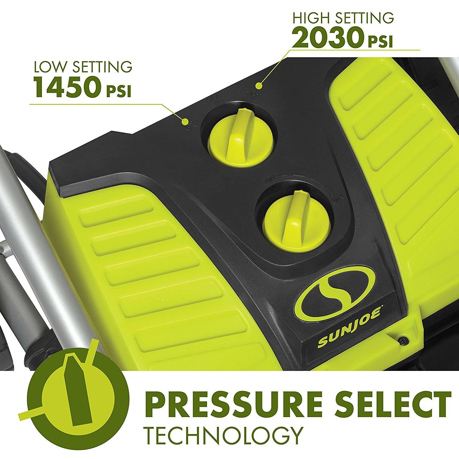 Sun Joe SPX4001 2030 PSI 1.76 GPM 14.5 Amp Electric Pressure Washer w/Pressure S