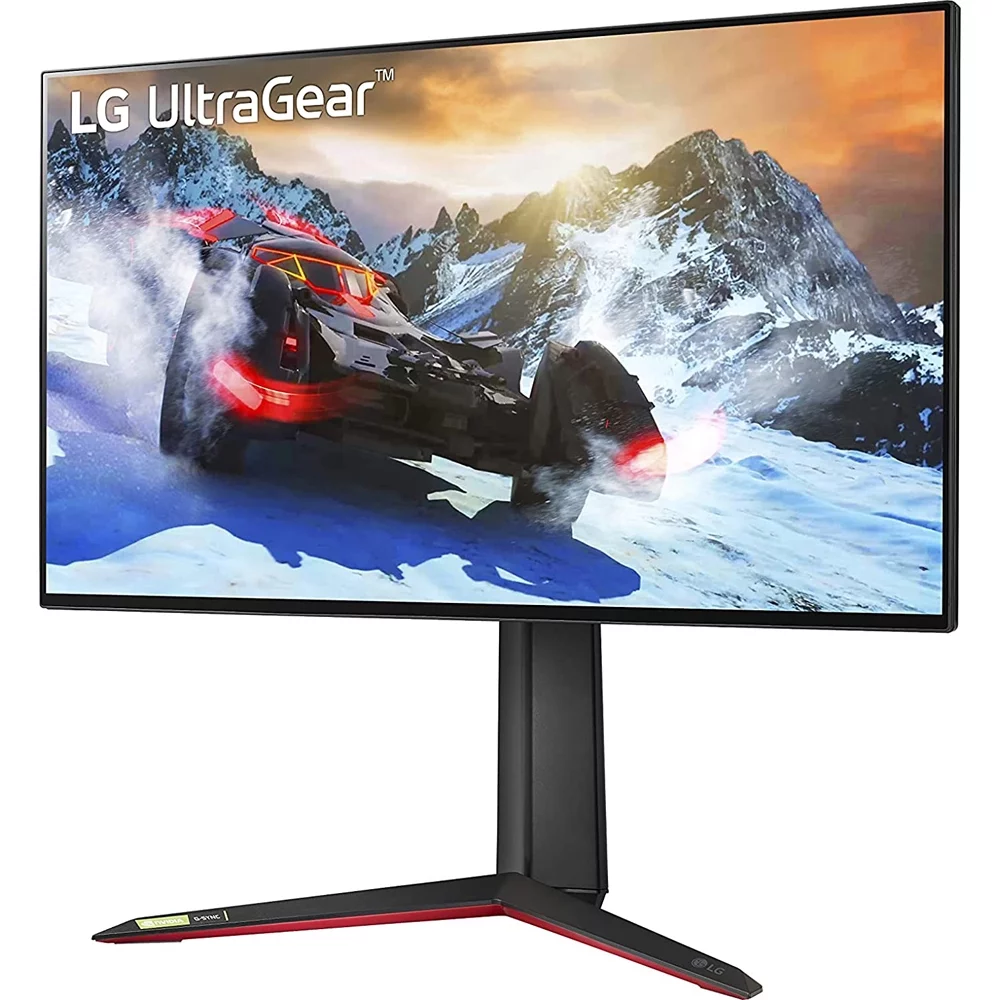 Open Box LG 27GP950-B 27" Ultragear UHD (3840 x 2160) Nano IPS Gaming Monitor w/1ms Response Time, 144Hz Refresh Rate, NVIDIA G-SYNC Compatible and AMD FreeSync Pro, DCI-P3 98% VD HDR 600, Black