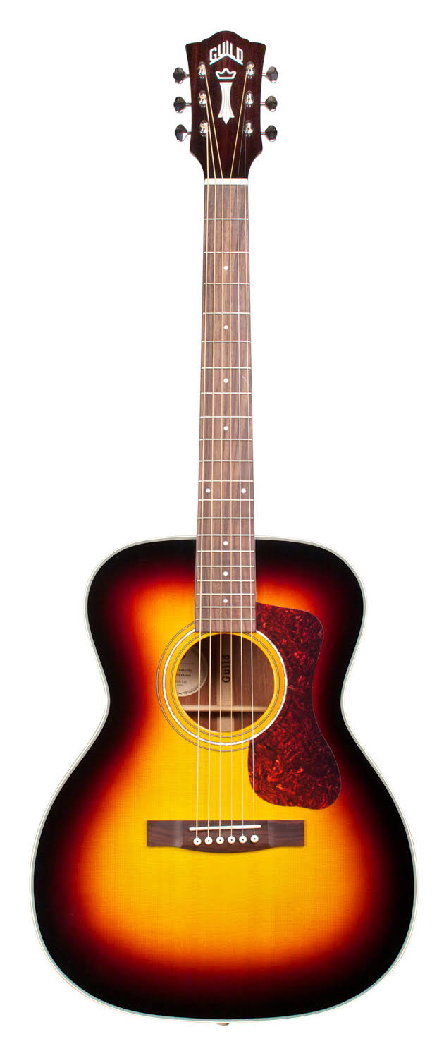 Guild OM-140CE Acoustic-Electric Guitar Sunburst