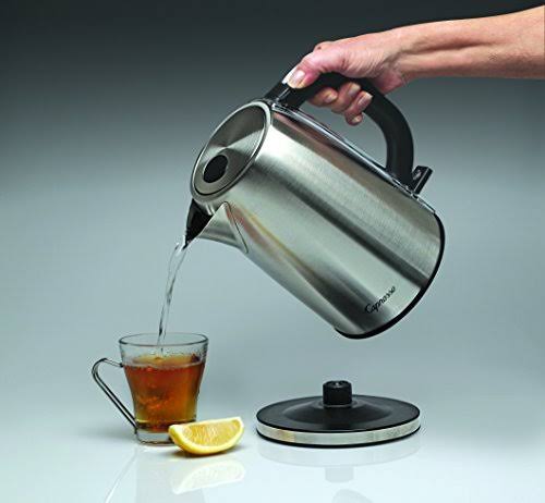 Capresso 277.05 H2O Steel Water Kettle Silver