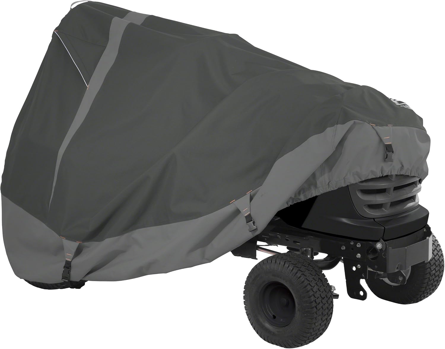 Classic Accessories StormPro Waterproof Heavy-Duty Lawn Tractor Cover, Fits tractors with decks up to 54 in Pack of 2