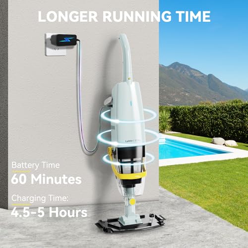 Lydsto Handheld Pool Vacuum with Telescopic Pole